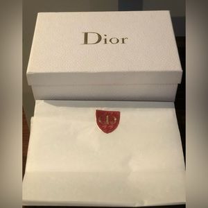 Dior Storage Box with 2 Sheets Dior Printed Wrapping Paper/CD Sticker